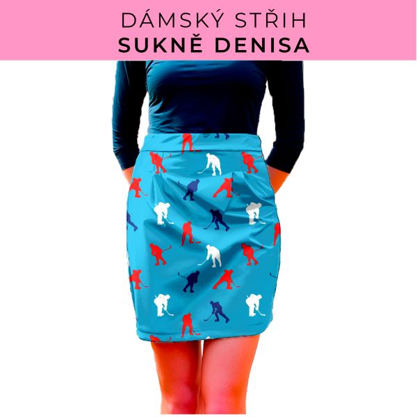 Dámský střih - Dámská sukně Denisa