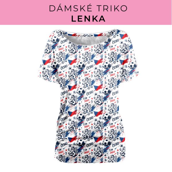 DÁMSKÝ střih - Triko Lenka