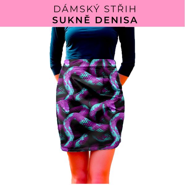 Dámský střih - Dámská sukně Denisa