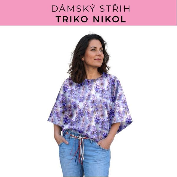 Dámský střih -  triko Nikol