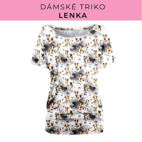 DÁMSKÝ střih - Triko Lenka