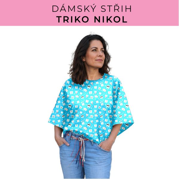 Dámský střih -  triko Nikol