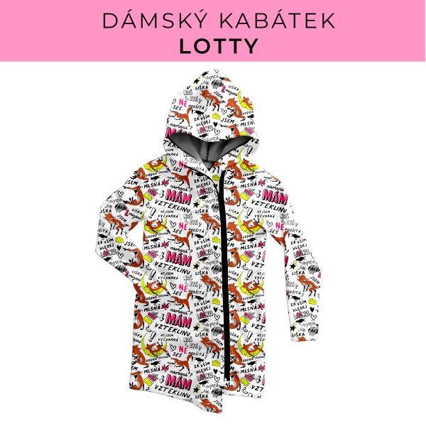 DÁMSKÝ střih - Kabátek Lotty