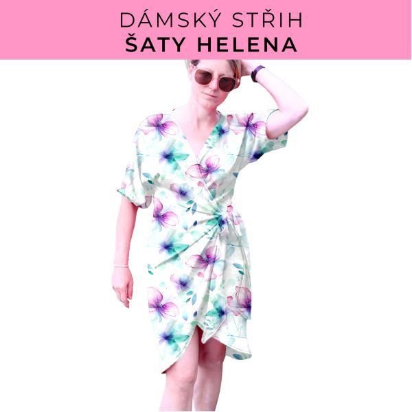 Dámský střih na šaty  Helena