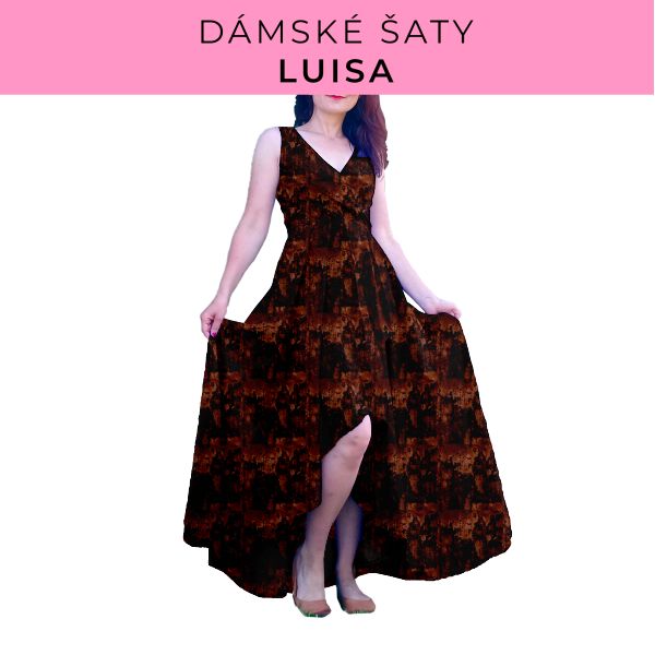 DÁMSKÝ střih - šaty Luisa