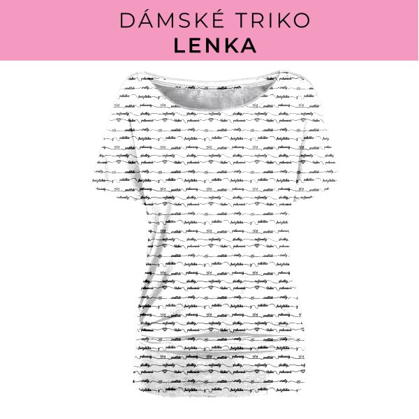 DÁMSKÝ střih - Triko Lenka
