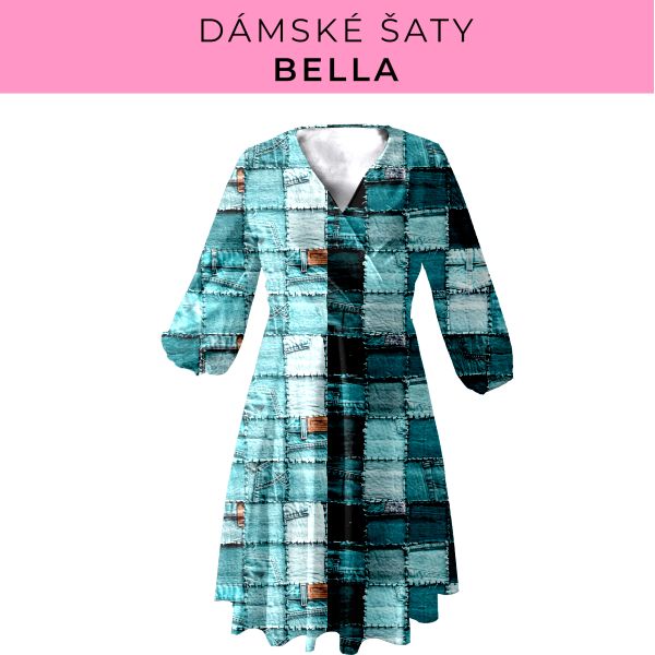 DÁMSKÝ střih - šaty Bella
