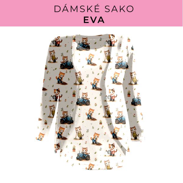 DÁMSKÝ střih - sako Eva