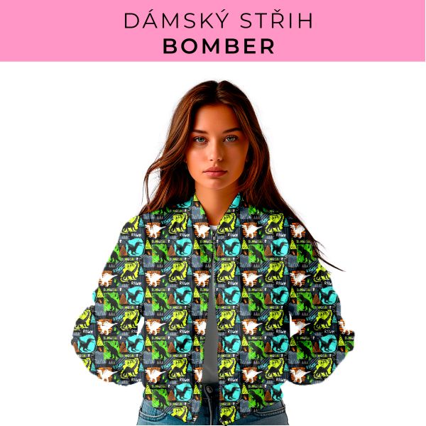 DÁMSKÝ střih - Bomber