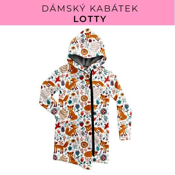 DÁMSKÝ střih - Kabátek Lotty