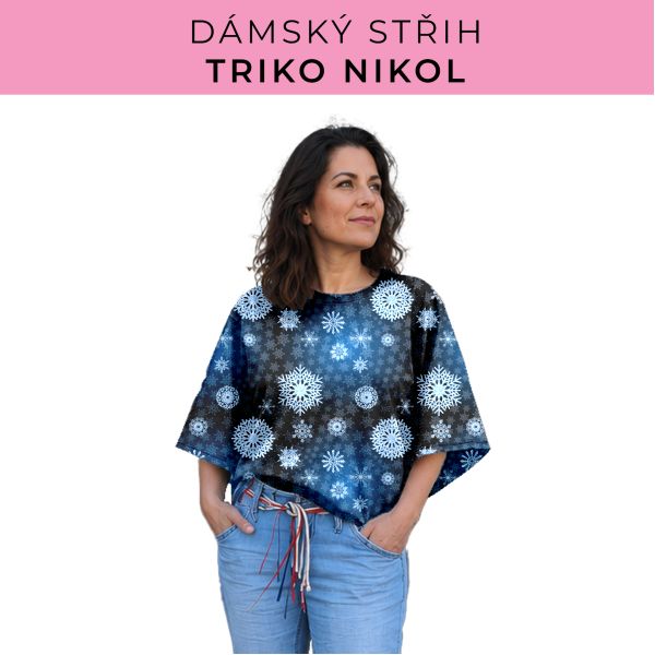 Dámský střih -  triko Nikol