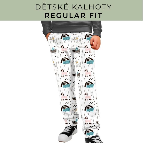 DĚTSKÝ STŘIH - Kalhoty Regular fit