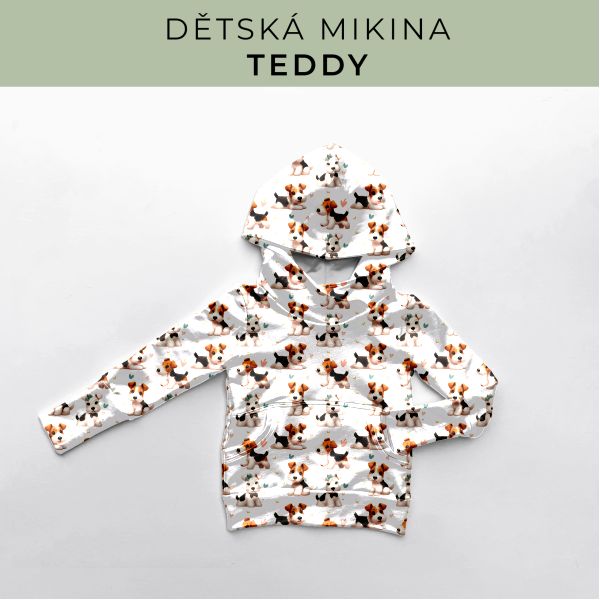 DĚTSKÝ střih - Mikina Teddy