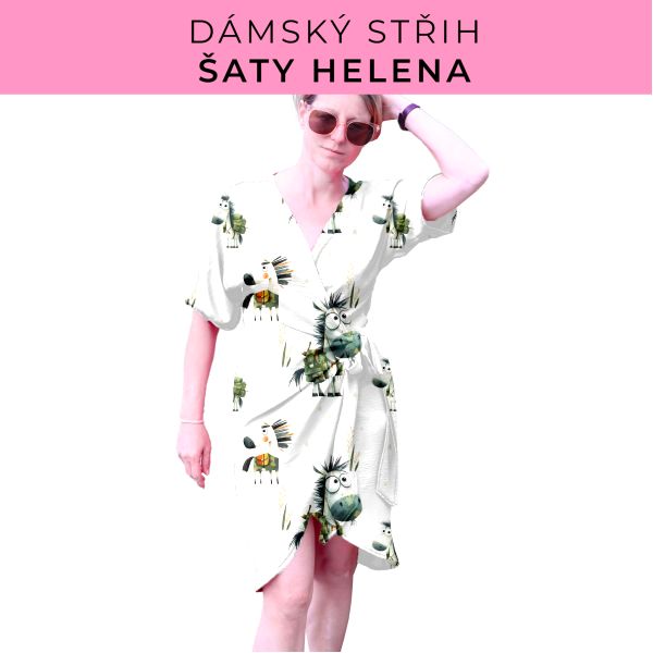 Dámský střih na šaty  Helena