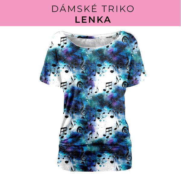 DÁMSKÝ střih - Triko Lenka