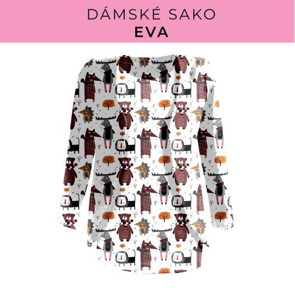 DÁMSKÝ střih - sako Eva