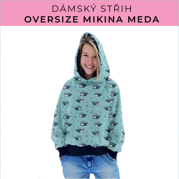 Dámský střih - mikina Meda