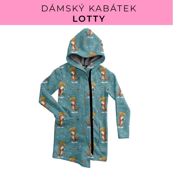 DÁMSKÝ střih - Kabátek Lotty