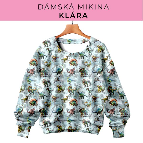 DÁMSKÝ střih - mikina Klára