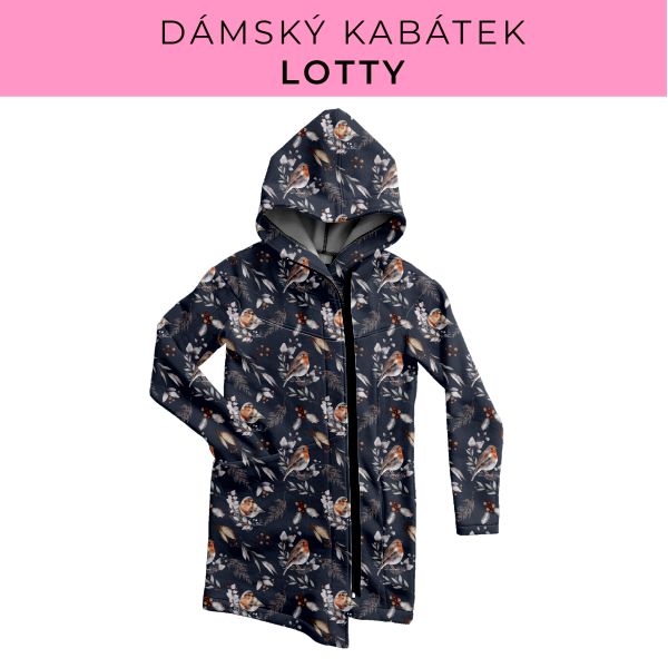 DÁMSKÝ střih - Kabátek Lotty