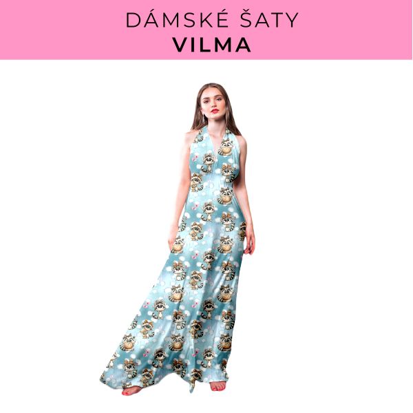 DÁMSKÝ střih - šaty Vilma