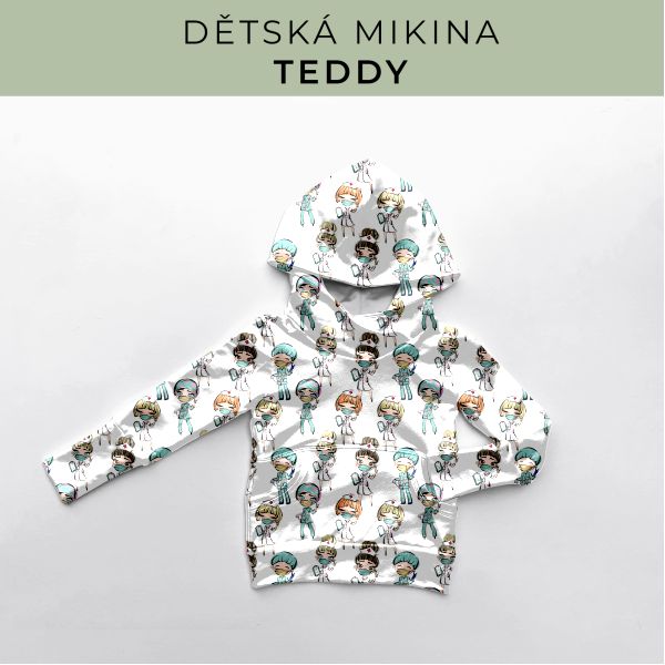 DĚTSKÝ střih - Mikina Teddy