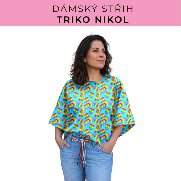 Dámský střih -  triko Nikol