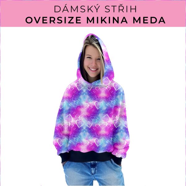 Dámský střih - mikina Meda