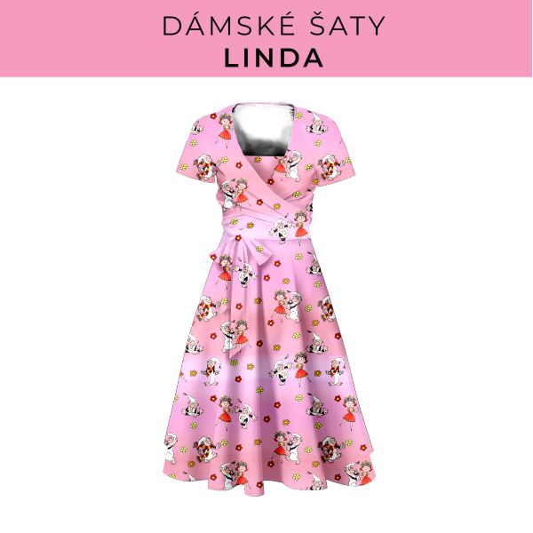 DÁMSKÝ střih - šaty Linda