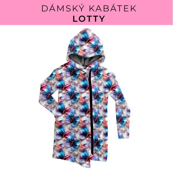 DÁMSKÝ střih - Kabátek Lotty