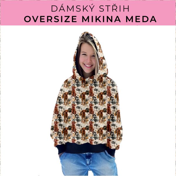 Dámský střih - mikina Meda