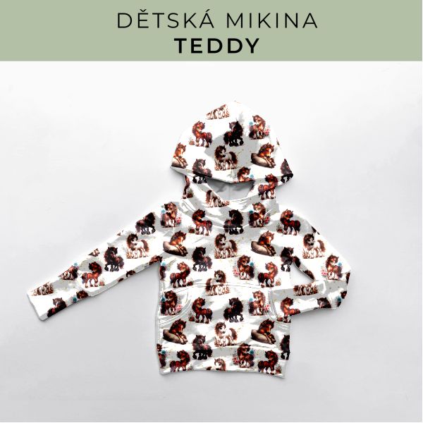 DĚTSKÝ střih - Mikina Teddy