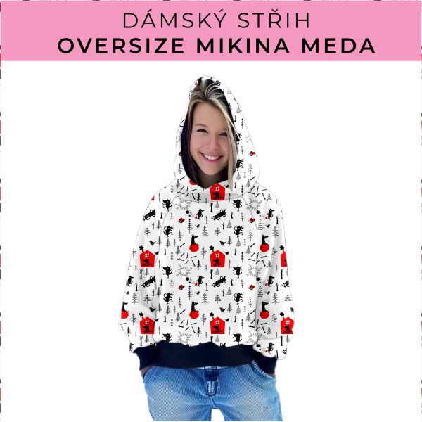 Dámský střih - mikina Meda