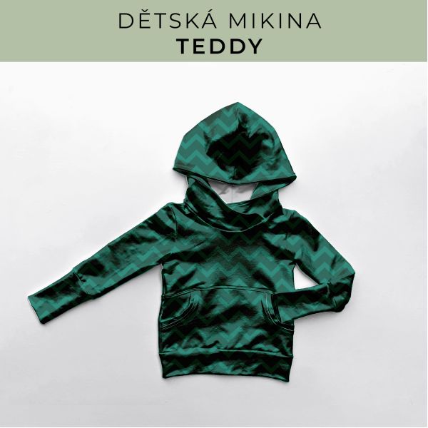 DĚTSKÝ střih - Mikina Teddy