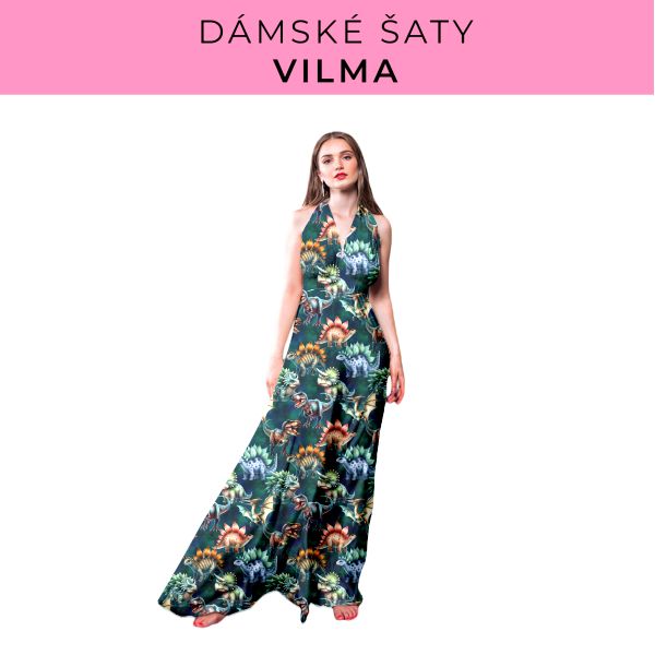 DÁMSKÝ střih - šaty Vilma