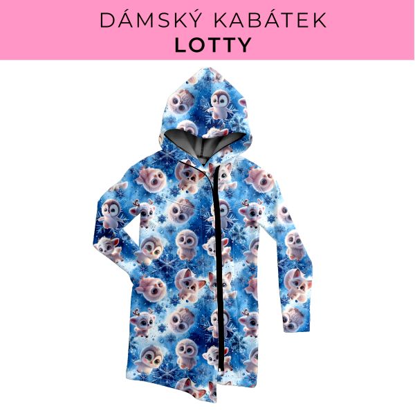 DÁMSKÝ střih - Kabátek Lotty