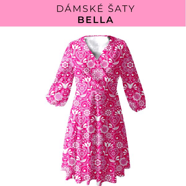 DÁMSKÝ střih - šaty Bella