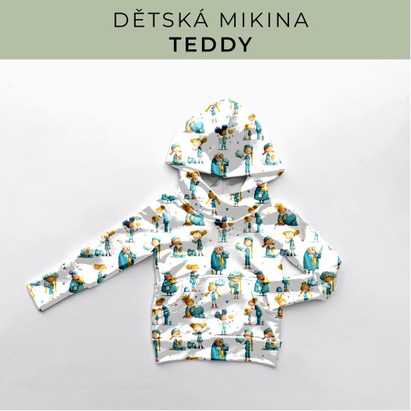 DĚTSKÝ střih - Mikina Teddy