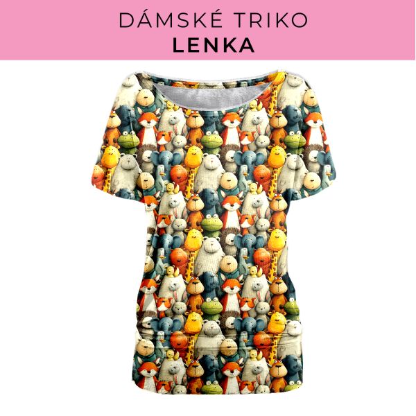 DÁMSKÝ střih - Triko Lenka