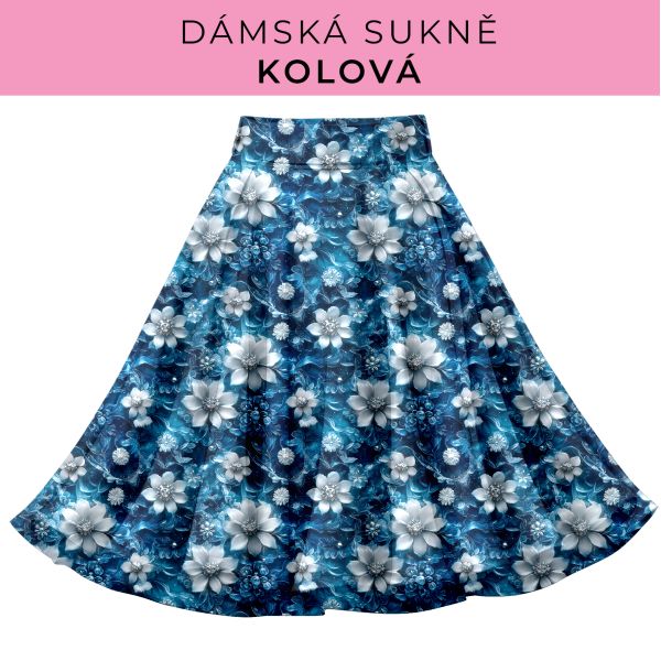 DÁMSKÝ střih - Kolová sukně
