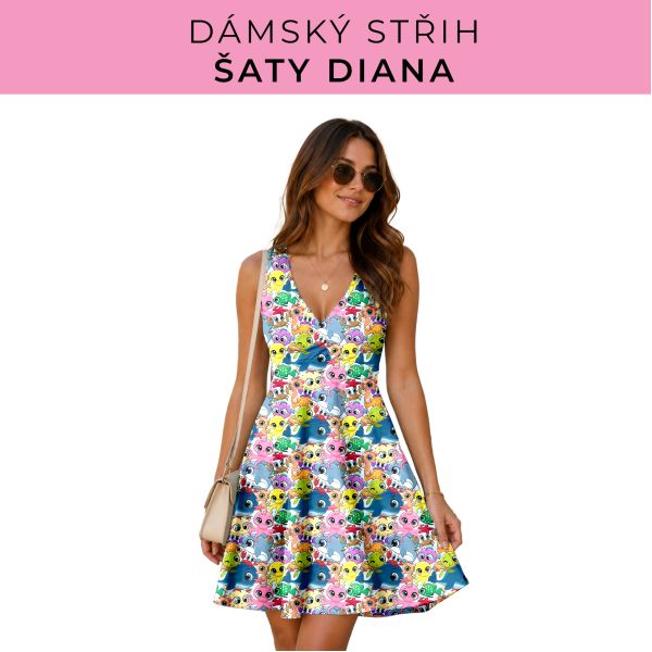 Dámský střih - šaty Diana