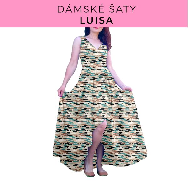 DÁMSKÝ střih - šaty Luisa