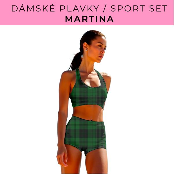 Dámský střih - plavky / sportovní set Martina