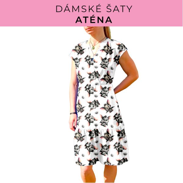 DÁMSKÝ střih - šaty Aténa
