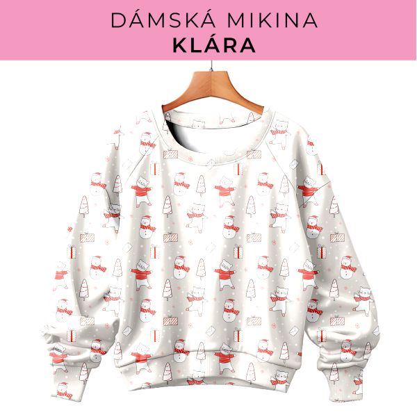 DÁMSKÝ střih - mikina Klára