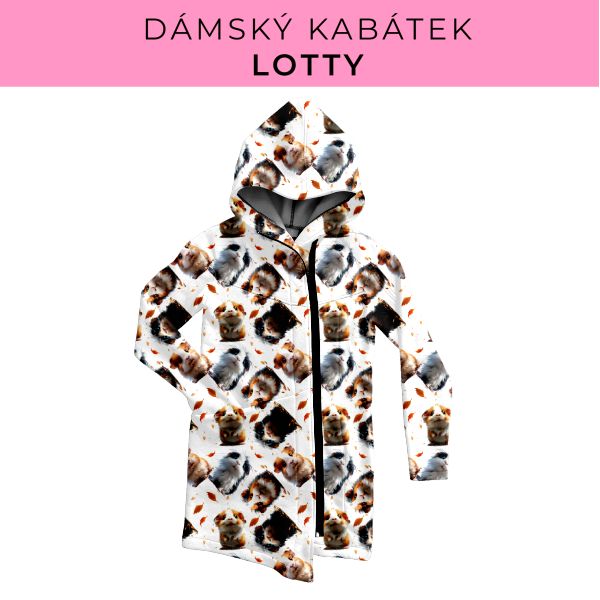 DÁMSKÝ střih - Kabátek Lotty