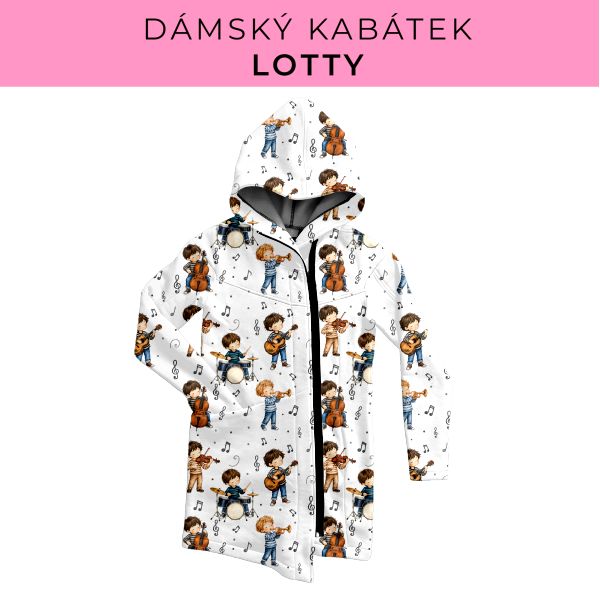DÁMSKÝ střih - Kabátek Lotty