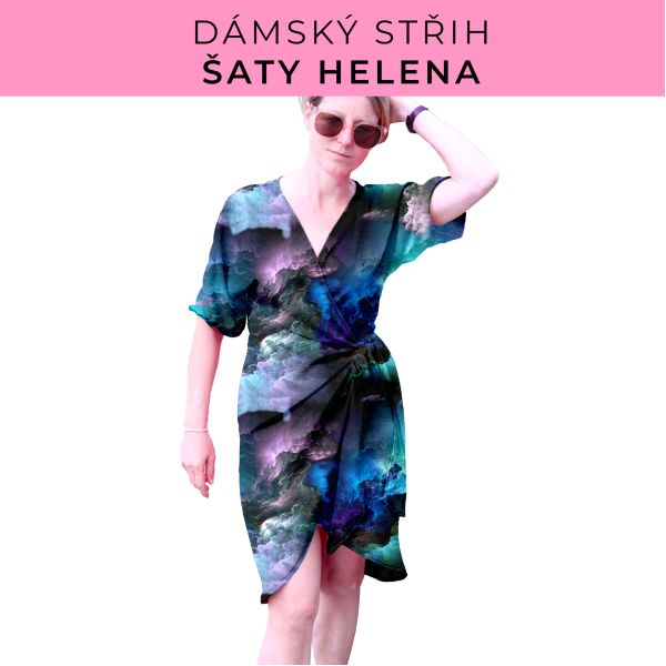 Dámský střih na šaty  Helena