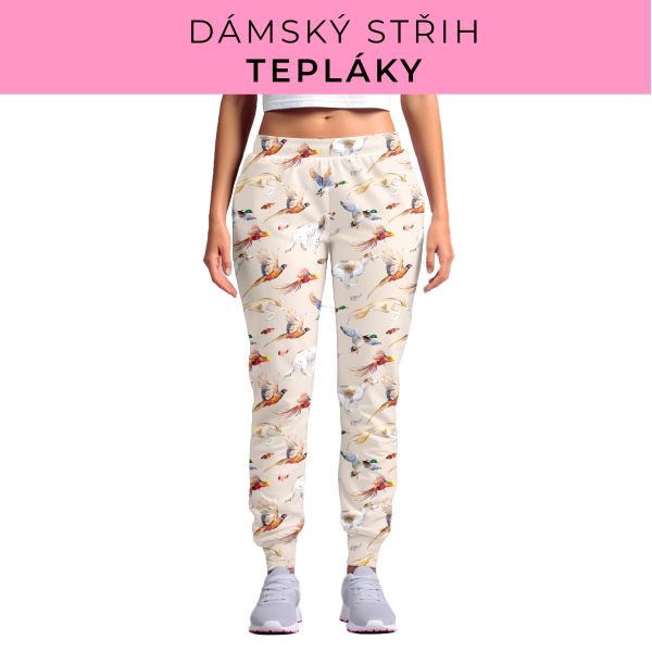 DÁMSKÝ střih - tepláky