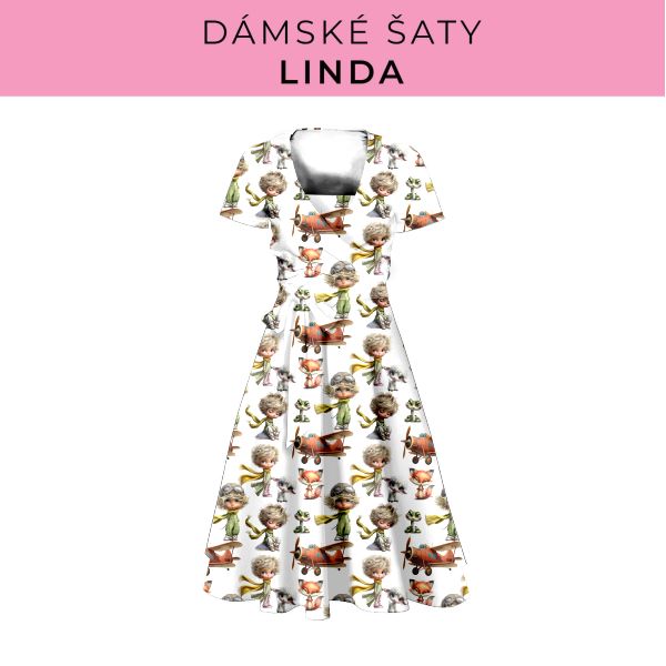 DÁMSKÝ střih - šaty Linda